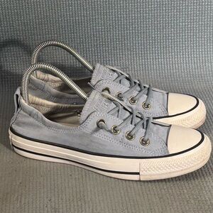 Converse Chuck Taylor All Star Blue Shoreline Slip On Shoes Women’s Size 7
